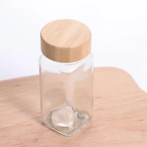 Bocaux à épices en verre scellé HI avec couvercle, outils de cuisine, récipient d'assaisonnement...
