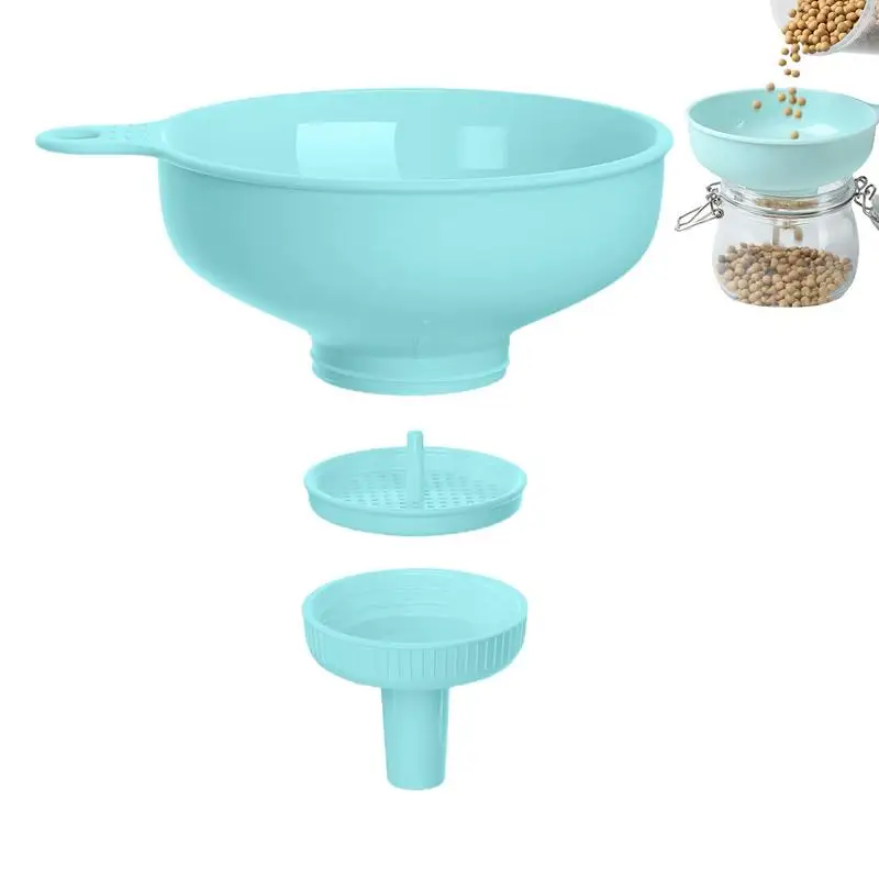 Entonnoir polyvalent à large bouche pour la cuisine, ensemble d'entonnoirs de cuisson de qualité...