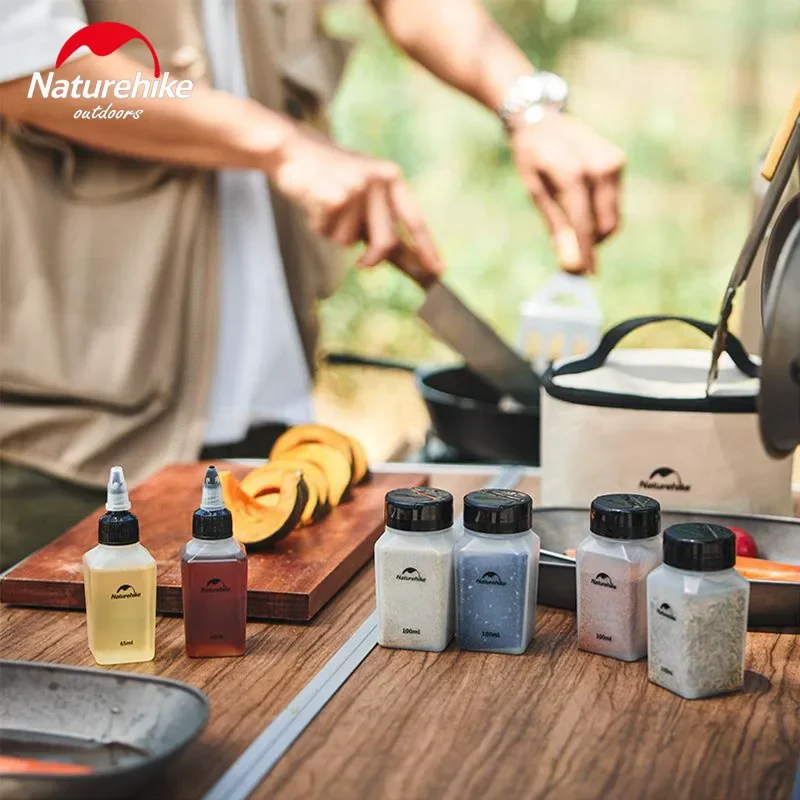 Naturehike – ensemble de récipients à épices, pot d'assaisonnement Portable, bouteille de condime... – Image 2