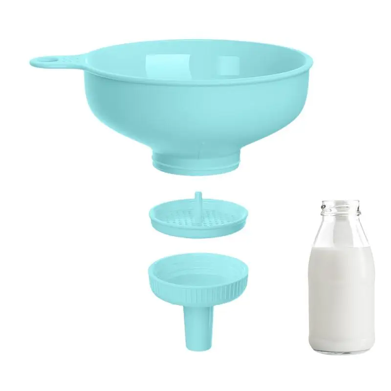 Entonnoir polyvalent à large bouche pour la cuisine, ensemble d'entonnoirs de cuisson de qualité... – Image 3