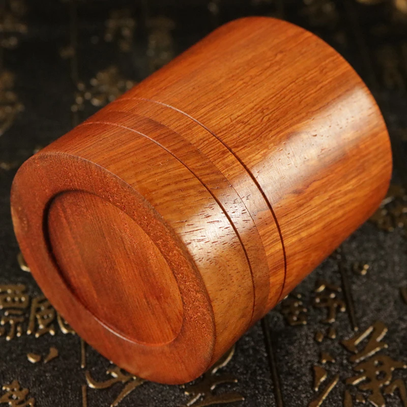RosFrederick-Boîte de rangement pour thé en bois naturel, bocaux de cuisine, boîte à épices, boît... – Image 2
