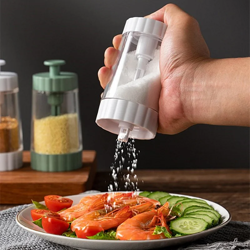Pots de bouteille d'assaisonnement de cuisine pour épices, pot d'assaisonnement de sel et de poiv...