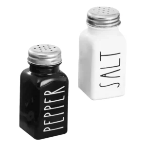Agitateur à condiments en verre HI Salt Belle, récipient de stockage, distributeur d'assaisonneme...