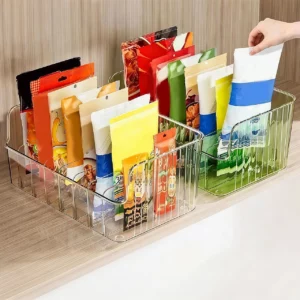 Porte-épices de grande capacité, boîte de rangement des aliments cosmétiques divisée réglable, or...