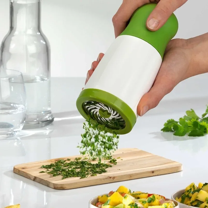 Broyeur d'herbes et d'épices, broyeur de persil, coupe-légumes, accessoires de cuisine, 1995 – Image 2