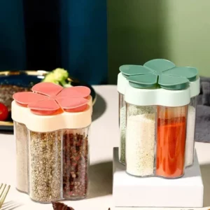 Pot d'assaisonnement en plastique, 1 pièce, bouteille d'assaisonnement, organisateur d'épices, co...