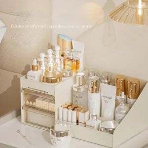 1 pièces organisateur cosmétique organiseur de bureau étagère dortoir organisateur tiroir chambre...
