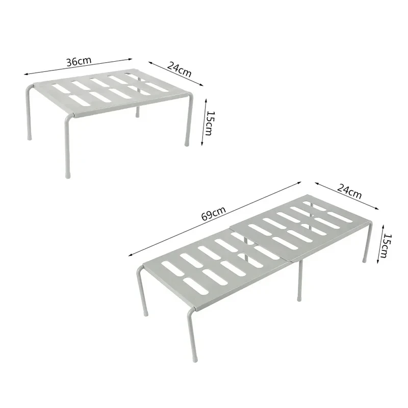 Étagère de rangement de cuisine extensible, organisateur d'épices autoportant, accessoires ménage... – Image 3