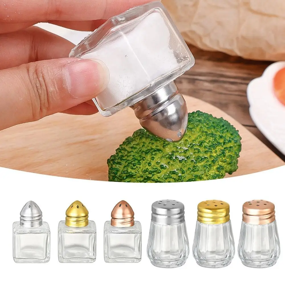 Mini bouteille d'assaisonnement Durable de 10/15ML, pots à épices en verre Transparent, pour barb...