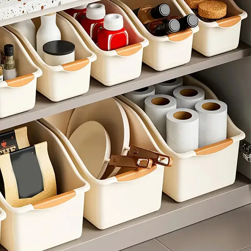 Panier de rangement de cuisine pour épices, condiments et articles divers, boîte de rangement en...