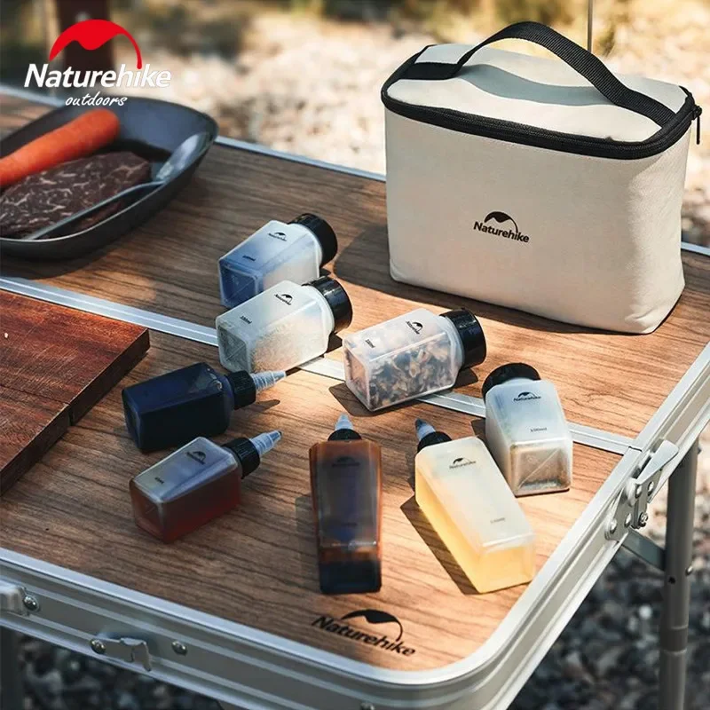 Naturehike – ensemble de récipients à épices, pot d'assaisonnement Portable, bouteille de condime... – Image 3