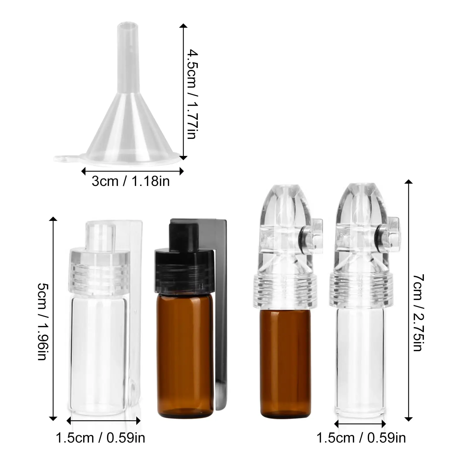 1 ensemble de récipient à épices Portable, bouteille distributrice d'épices, bouteilles de rangem... – Image 2