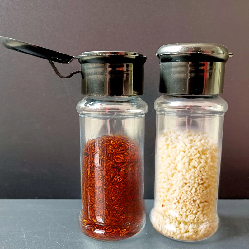 Pots pour épices, salière de cuisine, 100ML, récipients pour condiments, Barbecue, bouteilles d'a... – Image 2
